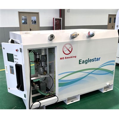 محطة تعبئة صغيرة موزع وقود 12 فولت مع خزان